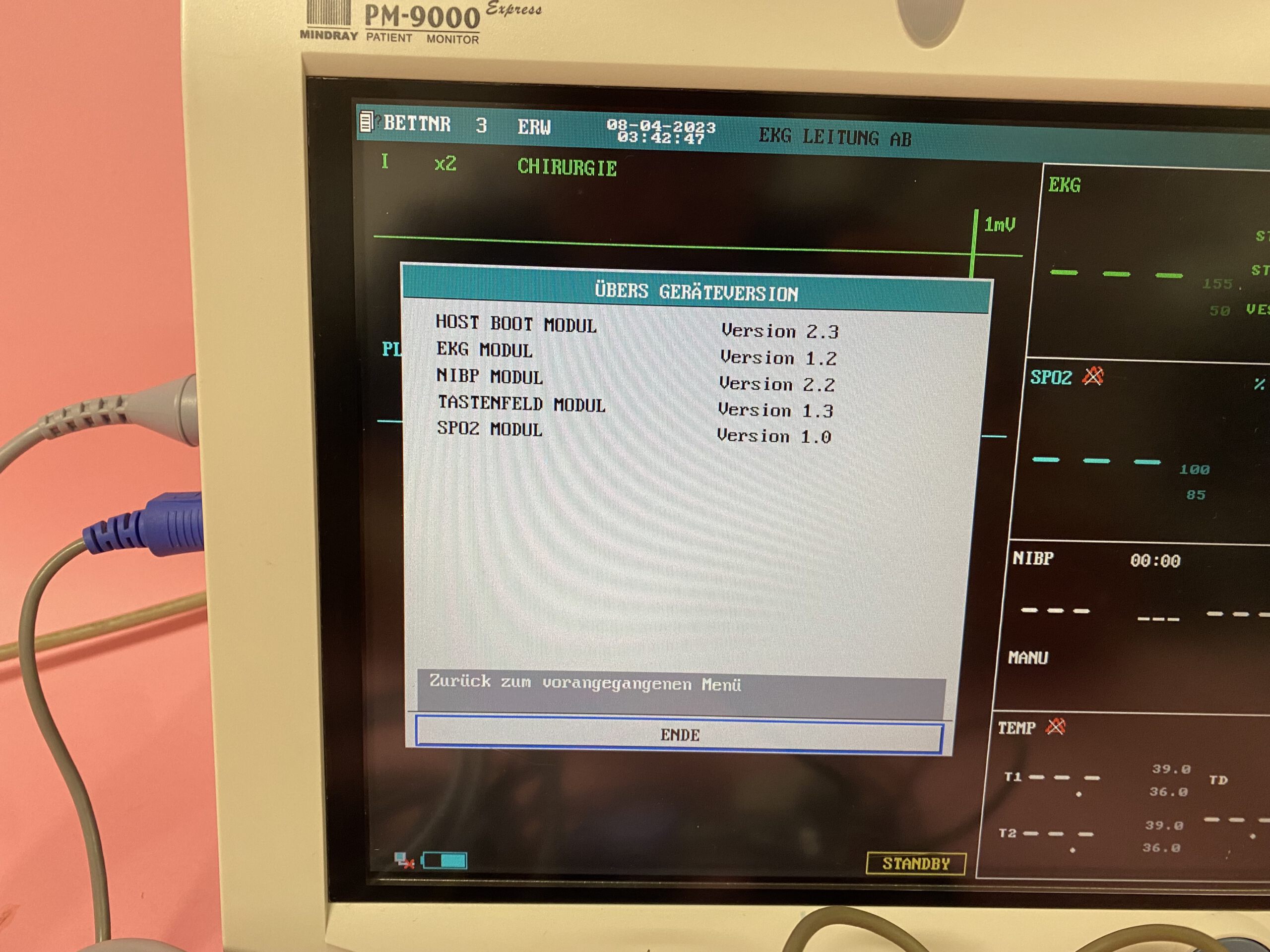 Mindray PM-9000 Express Monitor